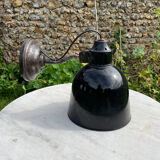 Vintage industrial wall light 1940