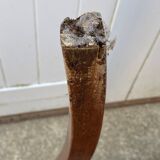 Oak desk with 1 drawer, 65x52cm