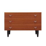Teak chest of drawers, Scandinavian design, 1970s, manufacture: ÆJM Møbler