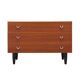 Commode en teck, design scandinave, années 1970, fabrication : ÆJM Møbler