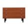 Commode en teck, design scandinave, années 1970, fabrication : ÆJM Møbler