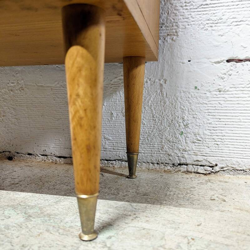 Large vintage bedside table