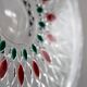 Assiette en cristal transparent vintage, Italie, 1960s