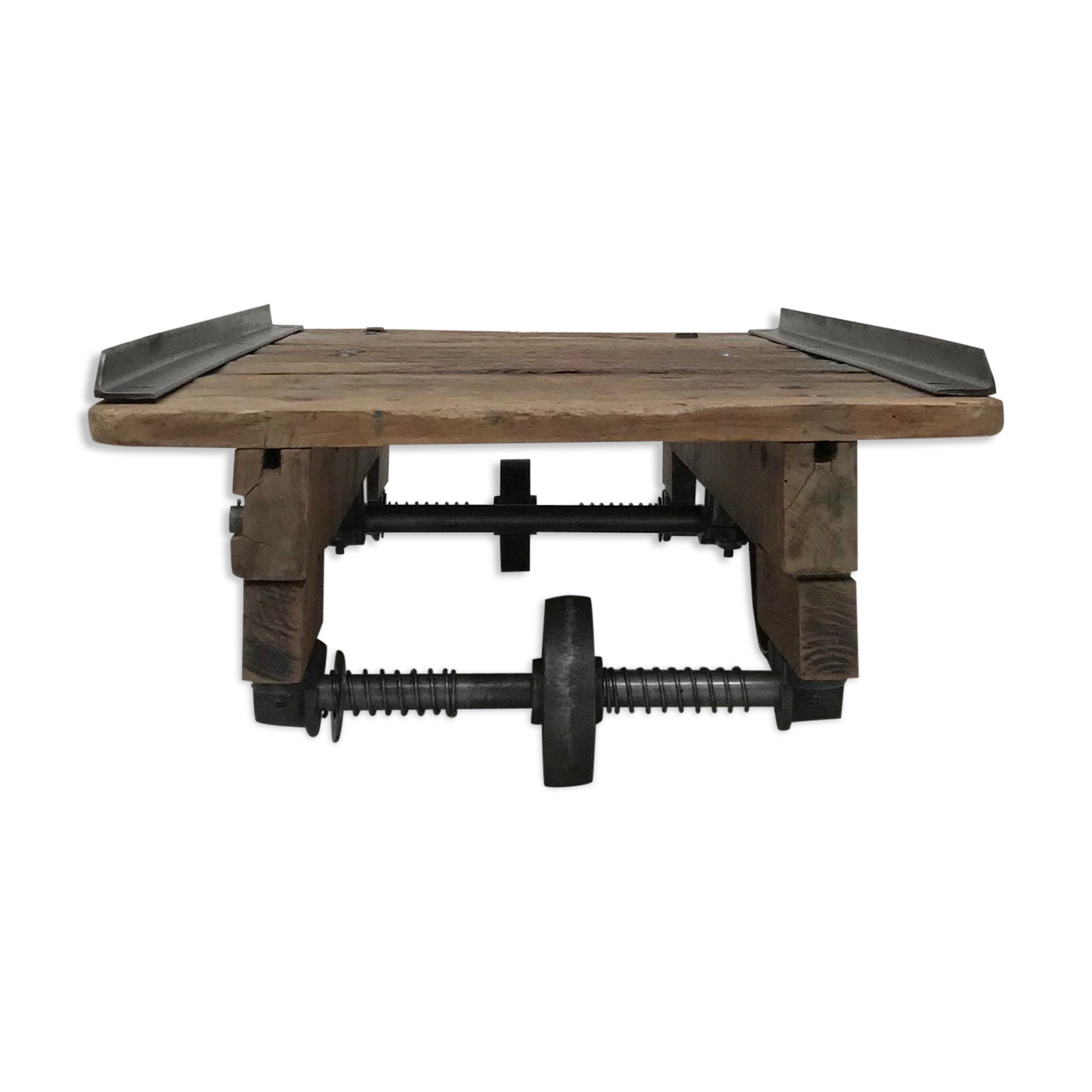 Industrial coffee table