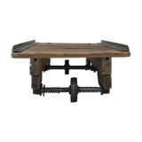 Industrial coffee table