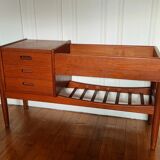 Scandinavian teak planter by Arne Wahl Iversen