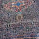 Senneh handmade ancient Persian Oriental carpet 102x139 cm