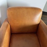Fauteuil en cuir