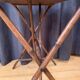 English bamboo side table, 1920s
