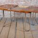 Bauhaus Oak Foling Table by J. Halabala for UP Zavody, Czech, 1930s