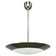 1930s Bauhaus Chrome and Glass Pendant Light from Czechoslovakia