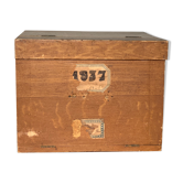 Wooden archive box 1937
