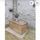 Restored solid poplar chest