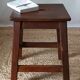 Country stool in old wood