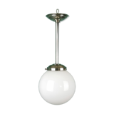 Ball opaline hanging lamp