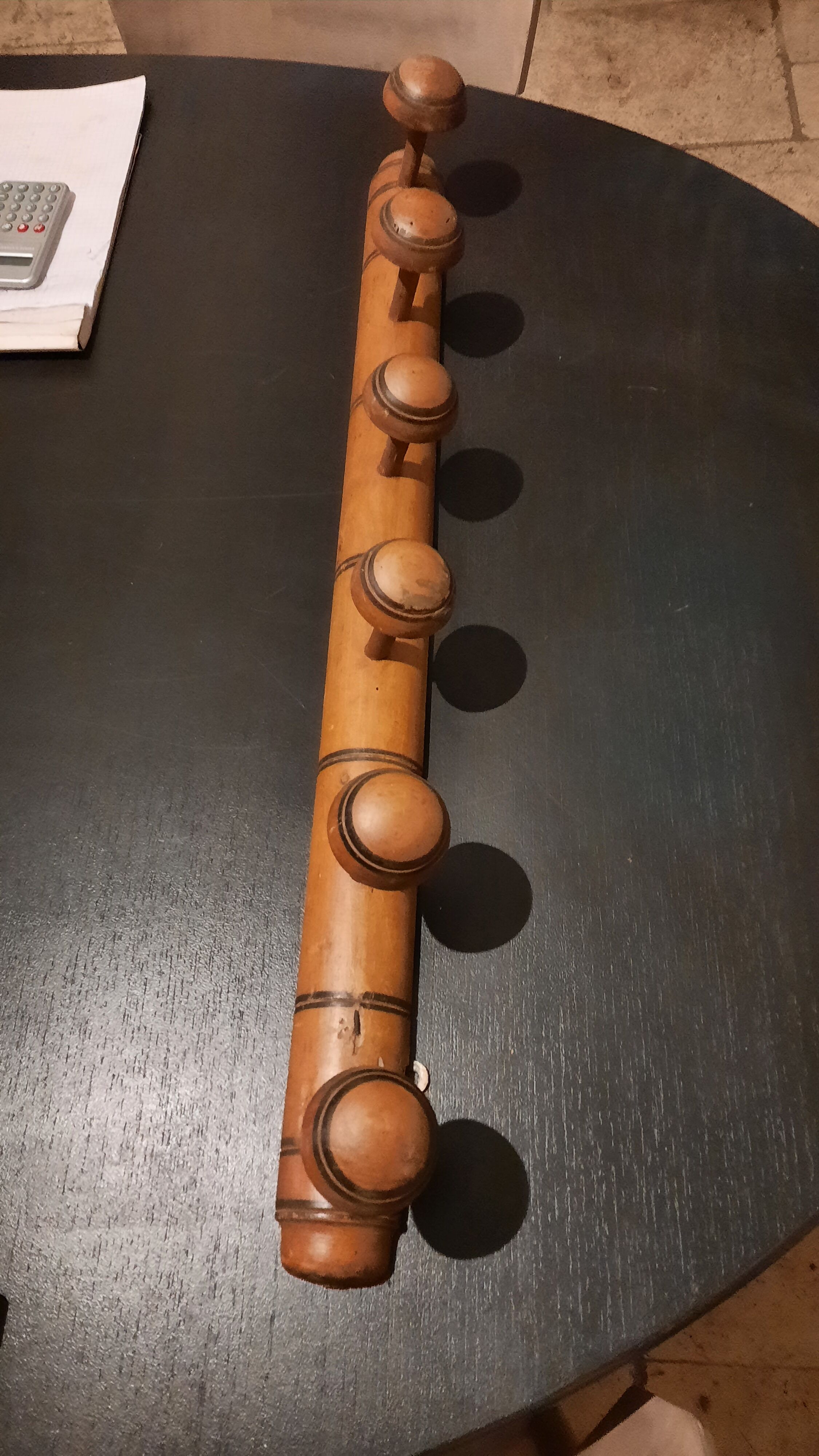 Wall coat rack 6 hooks