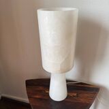 Mid-Century Modernist Spanish Alabaster Table Lamp, 1990s