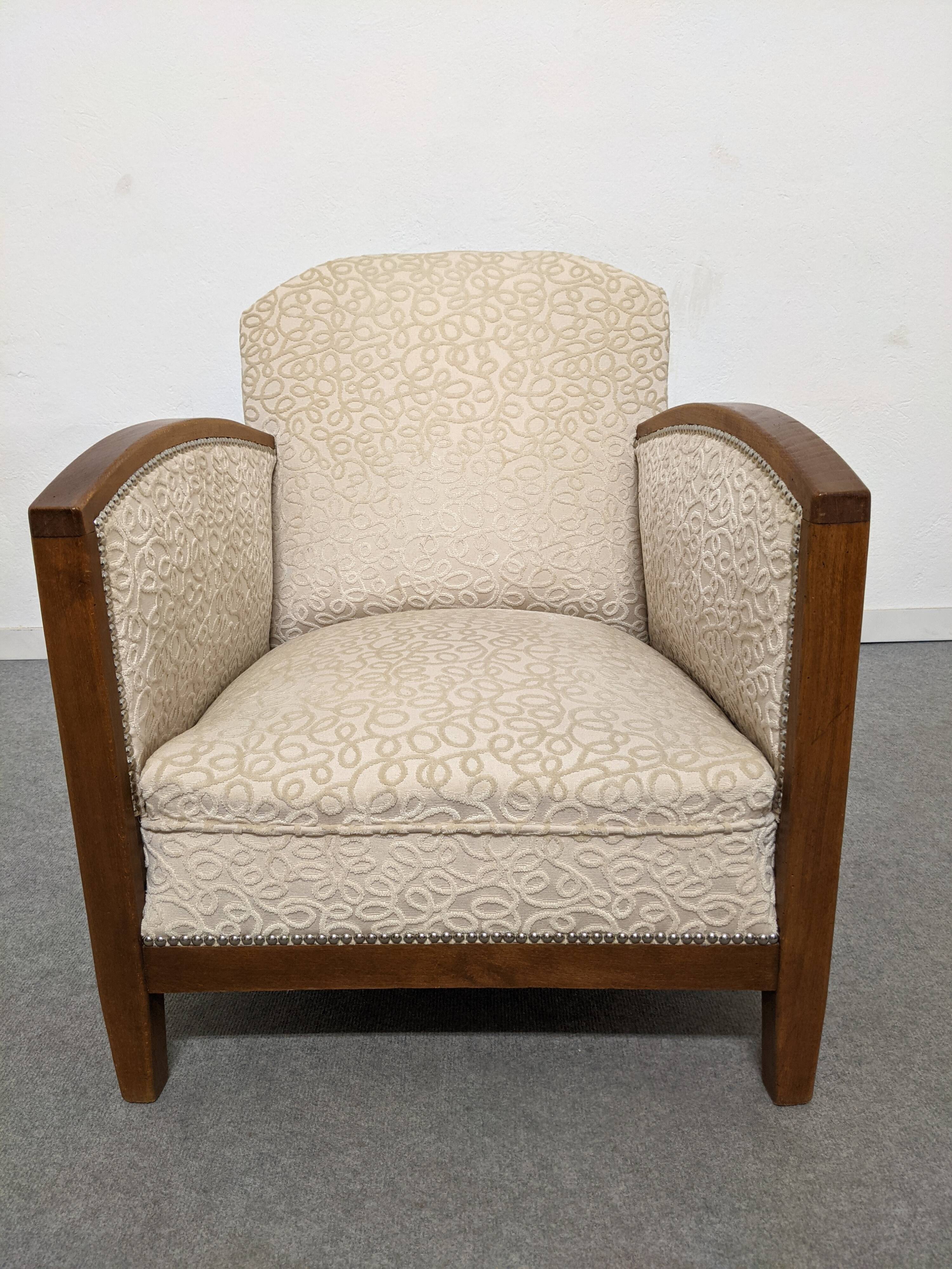 Art deco armchair from the 20s