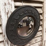 Convex mirror 18.5 cm black