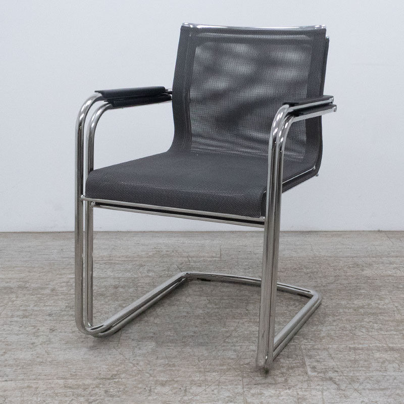 Chaise ICF Stick ATK 700 gris et chromé