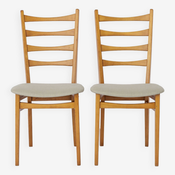 2 chaises de salle à manger années 1960 Allemagne