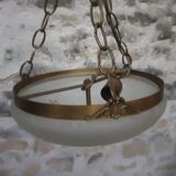 Vintage Art Nouveau style pendant light