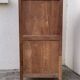 Parisian cabinet glazed raw wood nymphs and carved art nouveau decorations
