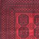 Tapis afghan fait main en laine rouge bordeaux, grand tapis géométrique 164 x 237 cm