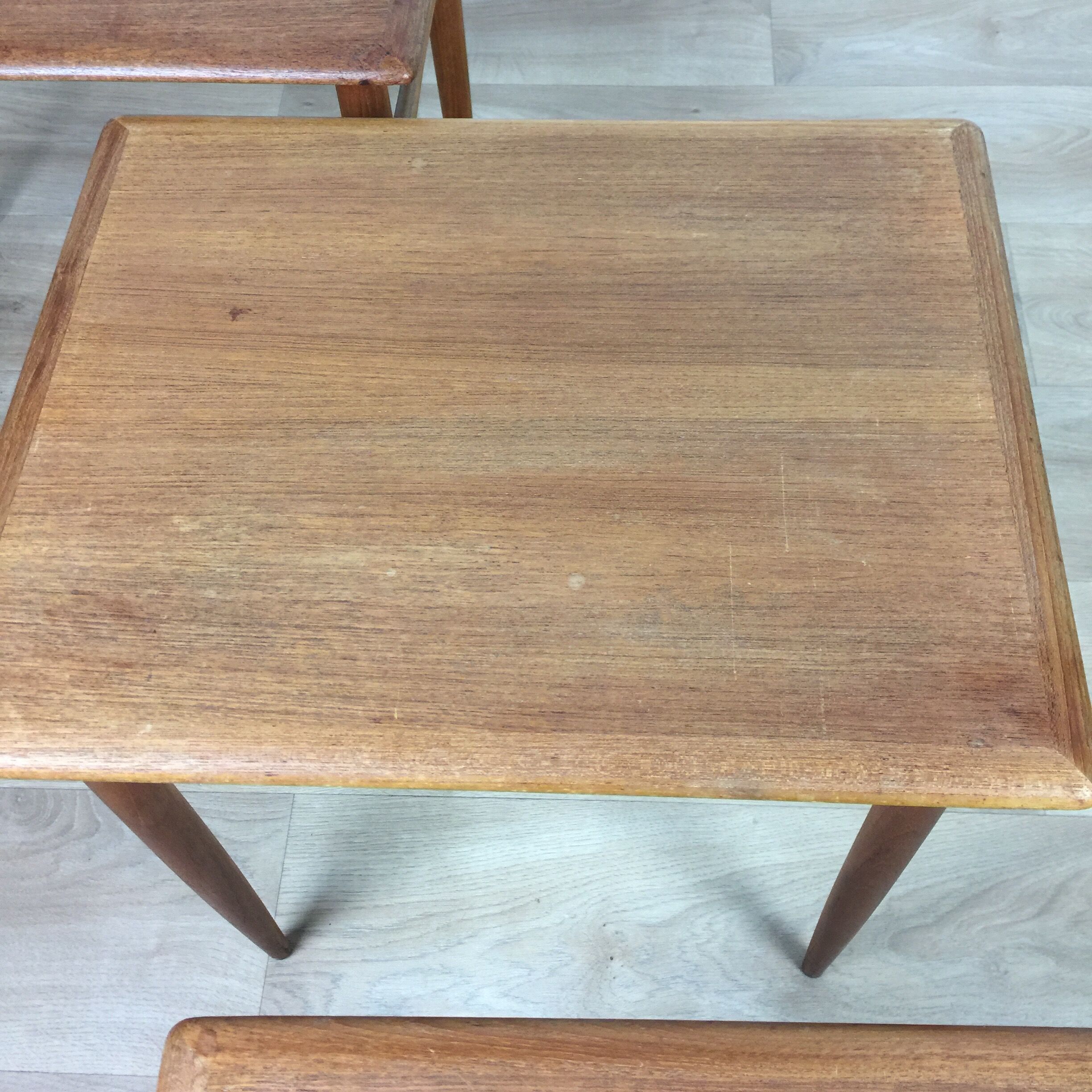 Danish tables in teak