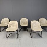 Gastone Rinaldi 'Pascale' Dining chairs, 1970s - set of 5