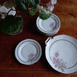Limoges porcelain dessert service