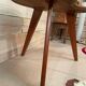 Table basse haricot vintage année 50