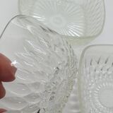 3 glass ramekins