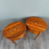 Pair of Louis XV Style Bedside Tables, Late 19th Century