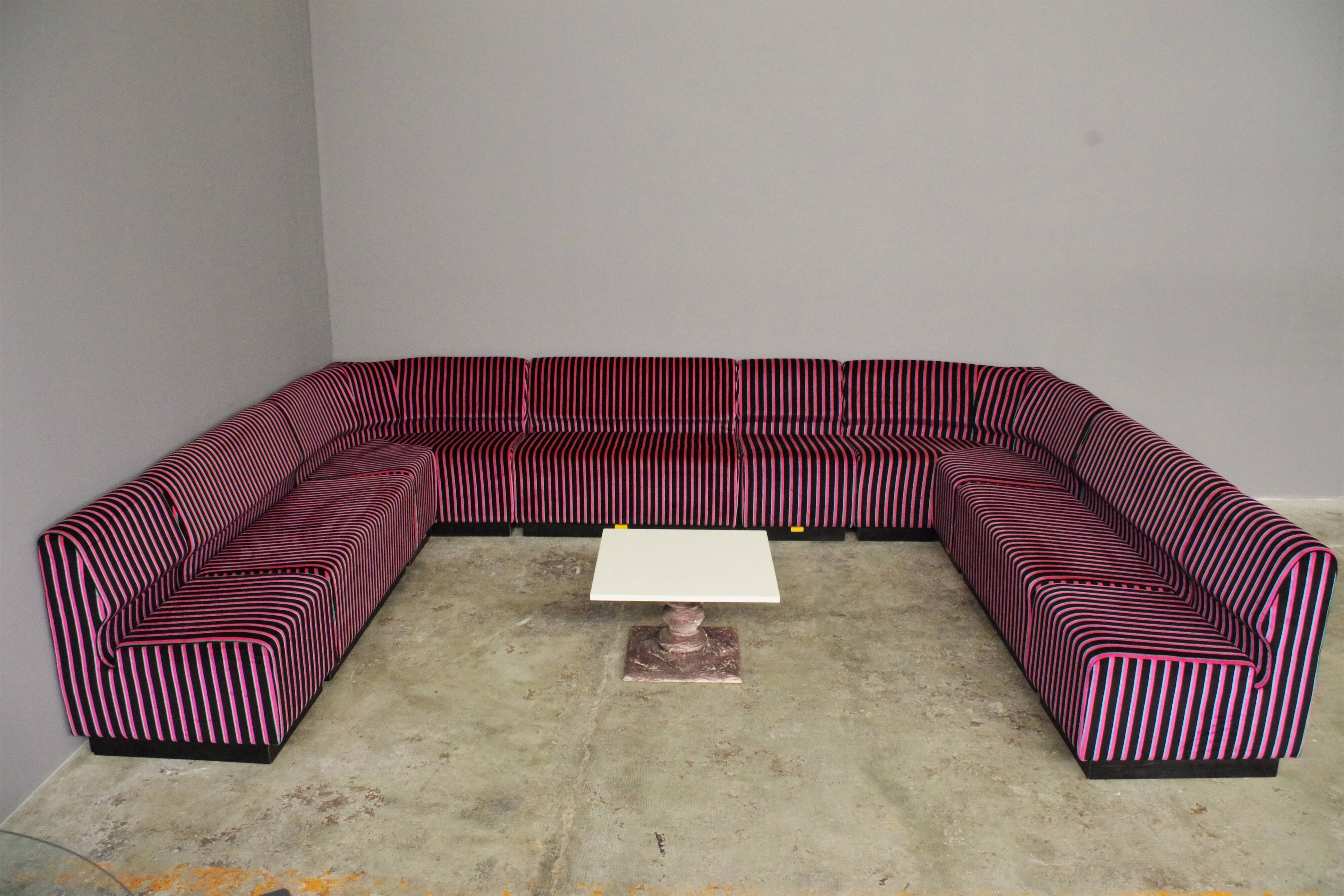 Cestari striped sofa 1995