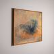 Abstract landscape painting by S. Martiny