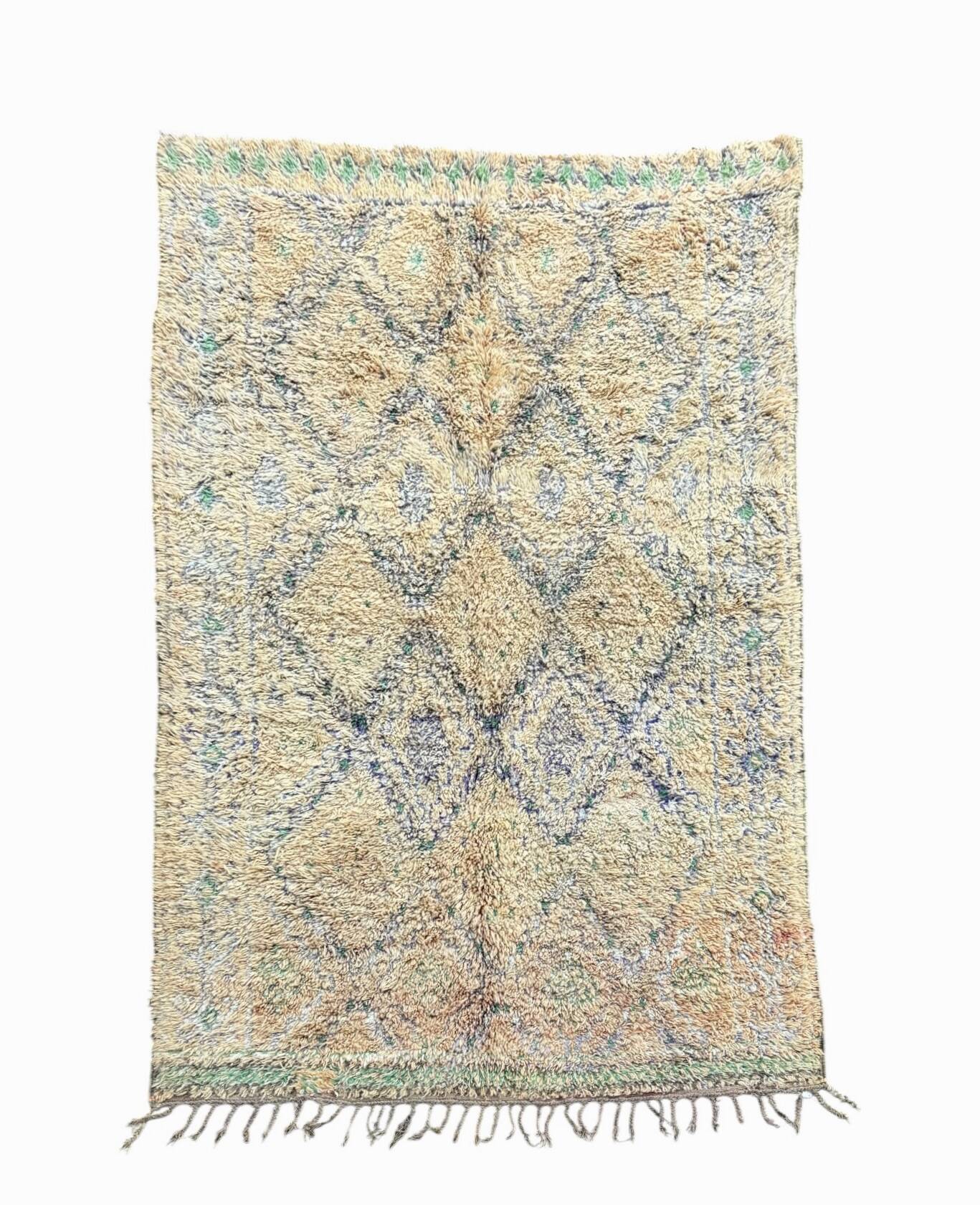 large old beni m'guild berber rug