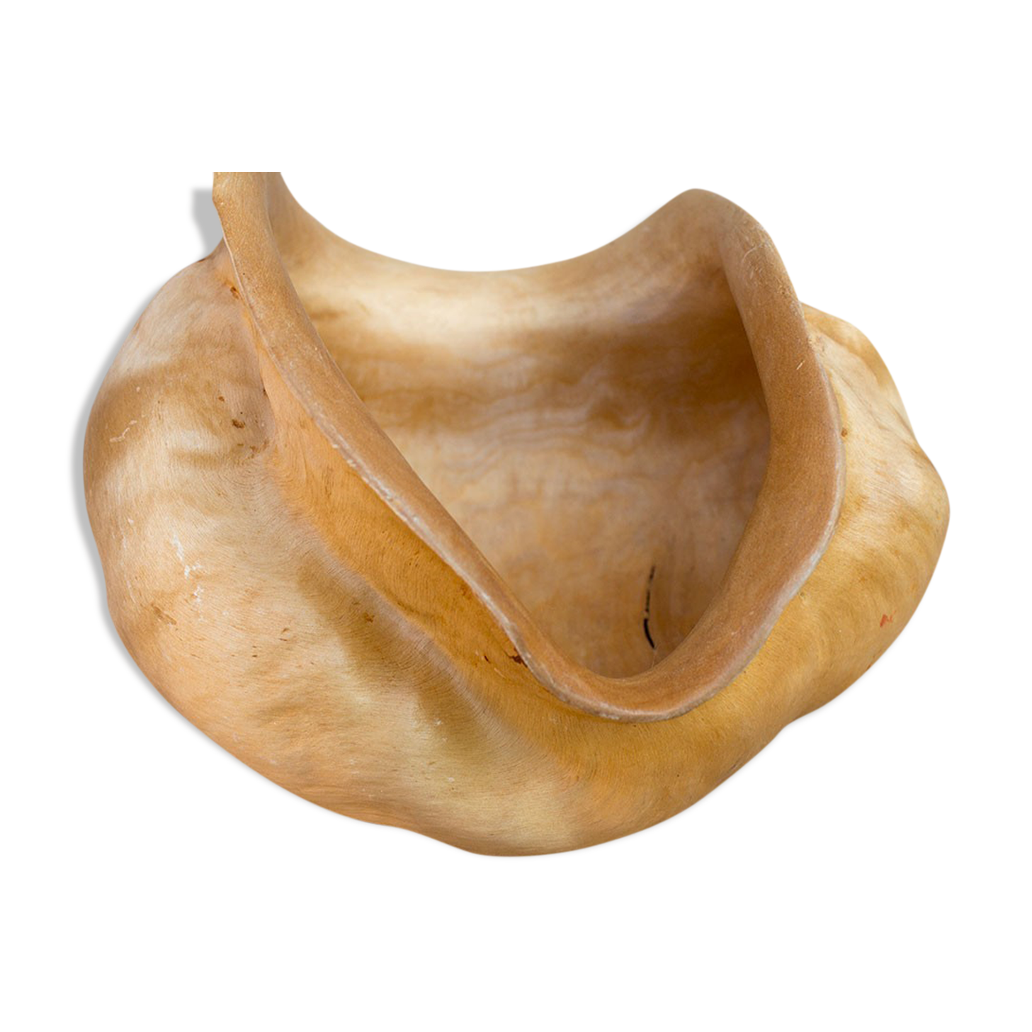 Old Swedish bowl made of authentic Sami wood