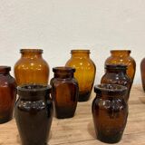 Lot of vintage medicine jar