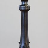 Vintage 1920s Danish table lamp in the style of Just Andersen Diskometal design