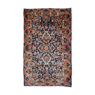 Tapis ancien Persan Kerman fait main 94cm x 158cm