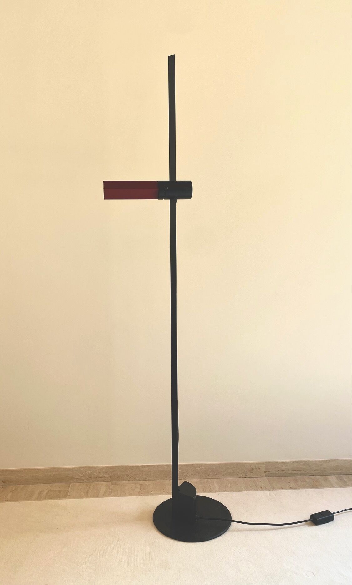 Lampadaire Caltha par Gianfranco Frattini, Luci, Italie, 1981