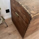 Vintage wooden trunk