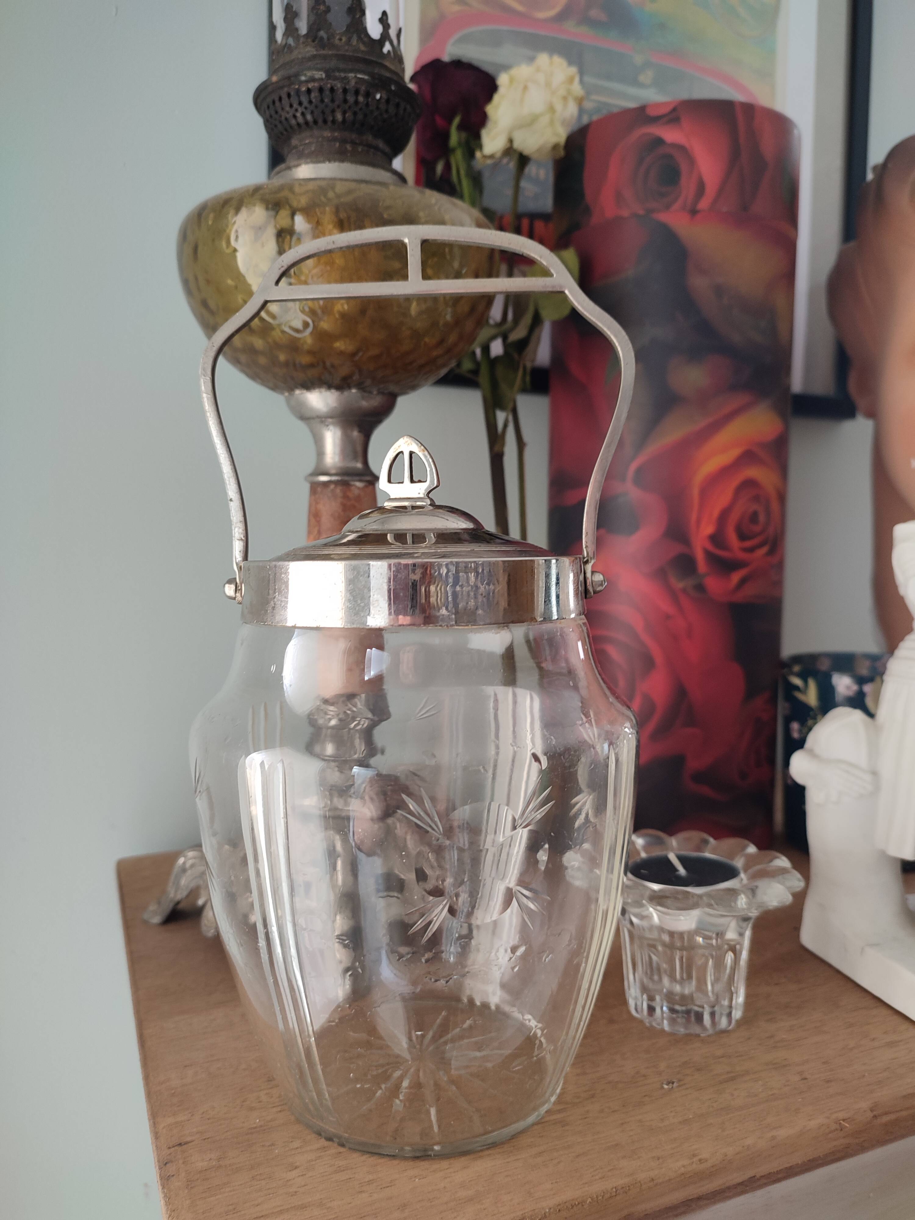Seau a glaçons années 50 atomique vintage