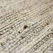 Tapis indien en jute tissé à plat, années 1970