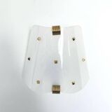 Pair of Plexiglas wall lights, 1960s