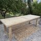 Large solid wood table 238cm