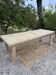 Large solid wood table 238cm