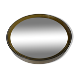 Gilac mirror in vintage smoked plastic