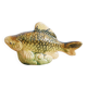 Petite figurine de poisson en faïence